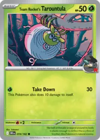 Team Rocket's Tarountula