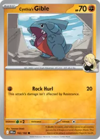Cynthia's Gible