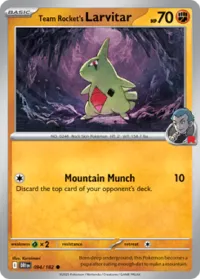 Team Rocket's Larvitar