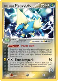 Team Aqua's Manectric