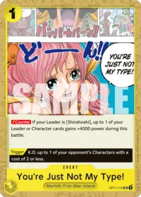You're Just Not My Type!