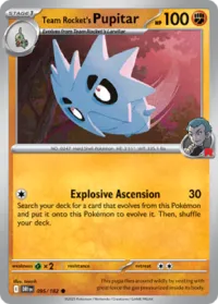 Team Rocket's Pupitar