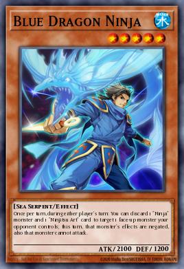 Blue Dragon Ninja