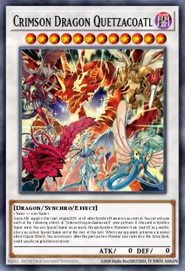 Crimson Dragon Quetzalcoatl