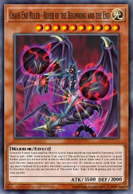Chaos End Ruler - Master of the Beginning and End