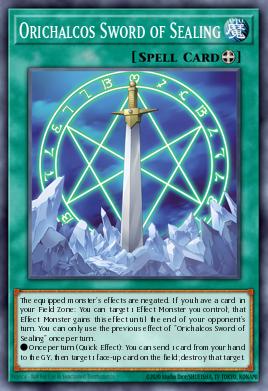 Orichalcos Sword of Sealing