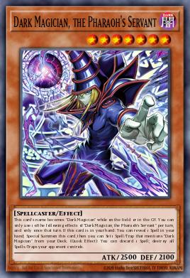 Dark Magician, the Pharaoh's Servant